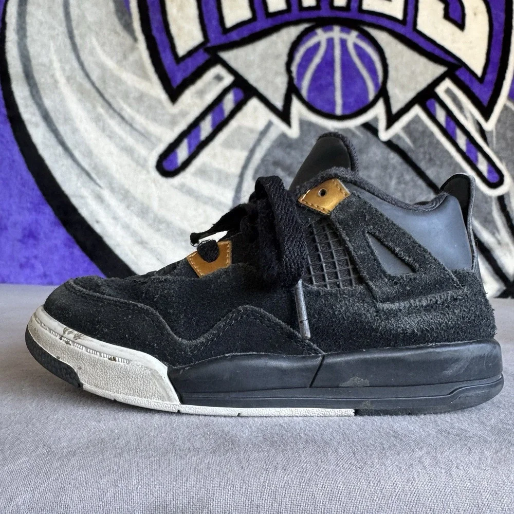 Size 10c - Nike Air Jordan IV 4 Royalty 2017 Retro TD Toddler 308500-032